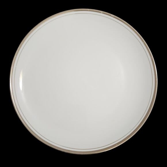 Royalton China Co Japan 9.5" Gold Trim Translucent Porcelain Plate - Picture 1 of 4
